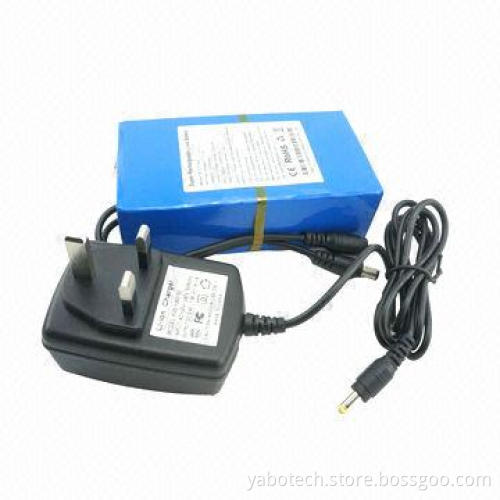 9000mAh 12V Li-ion Battery Pack, Customization Welcomed